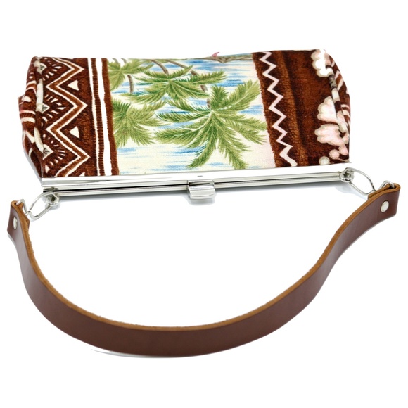 JEROME GRUET PARIS Tropical Print Vintage Baguette - Picture 6 of 14